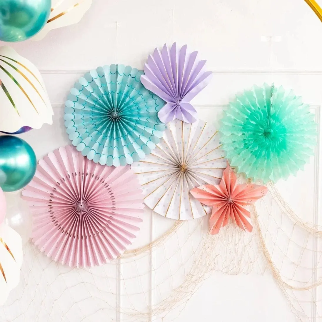 Under the Sea Party Fan Set