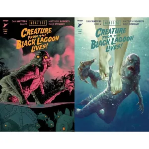 Universal Monsters Creature From The Black Lagoon Lives #1 (of 4) Cover A B Set