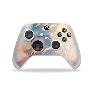 XBOX Series S CONTROLLER Skin - SIGNATURE AGATE GEODE Soft Pastel