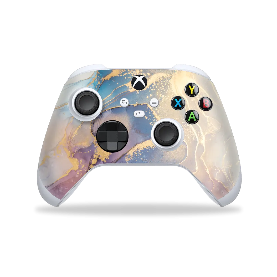 XBOX Series S CONTROLLER Skin - SIGNATURE AGATE GEODE Soft Pastel